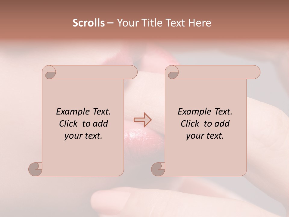 Lips Voluptuous Studio PowerPoint Template