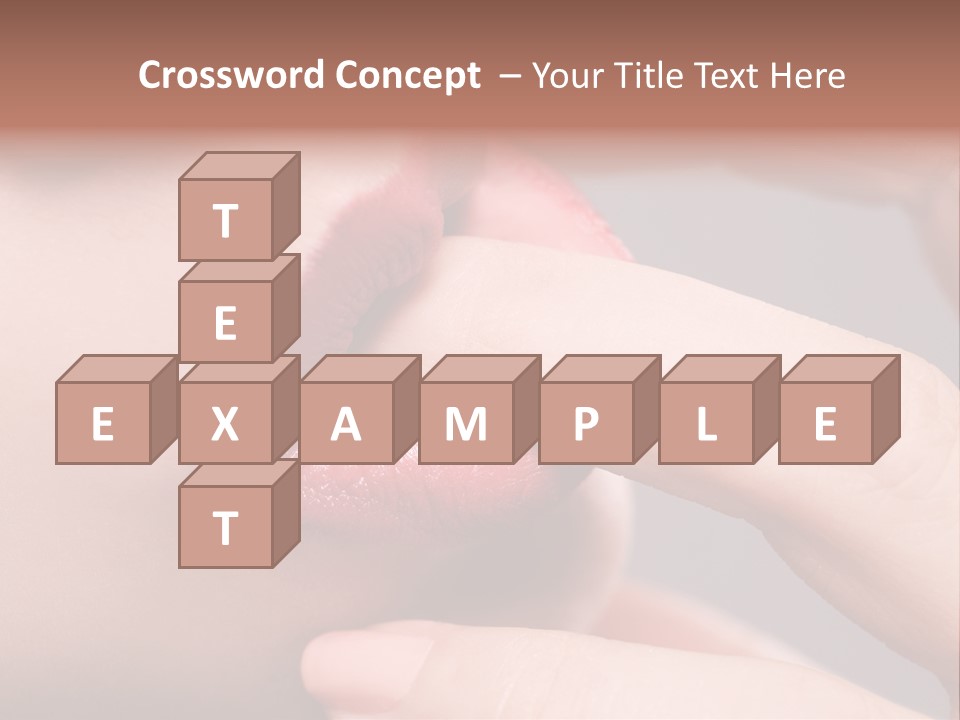 Lips Voluptuous Studio PowerPoint Template