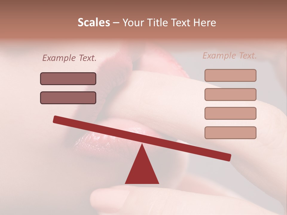 Lips Voluptuous Studio PowerPoint Template