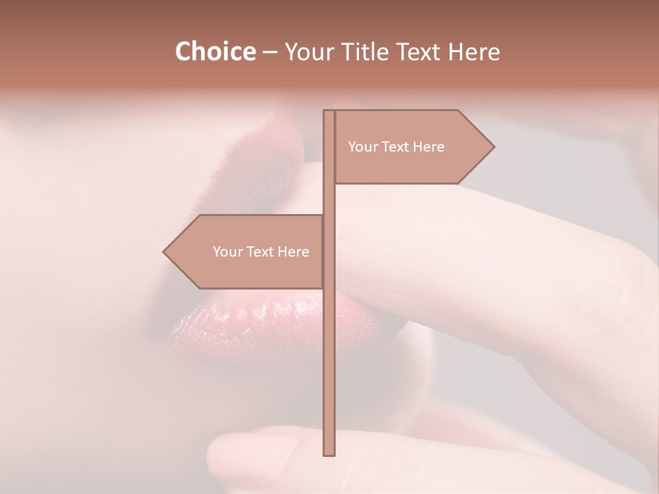 Lips Voluptuous Studio PowerPoint Template