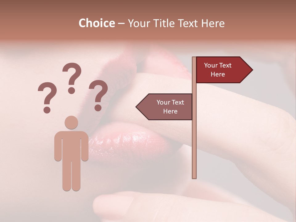 Lips Voluptuous Studio PowerPoint Template