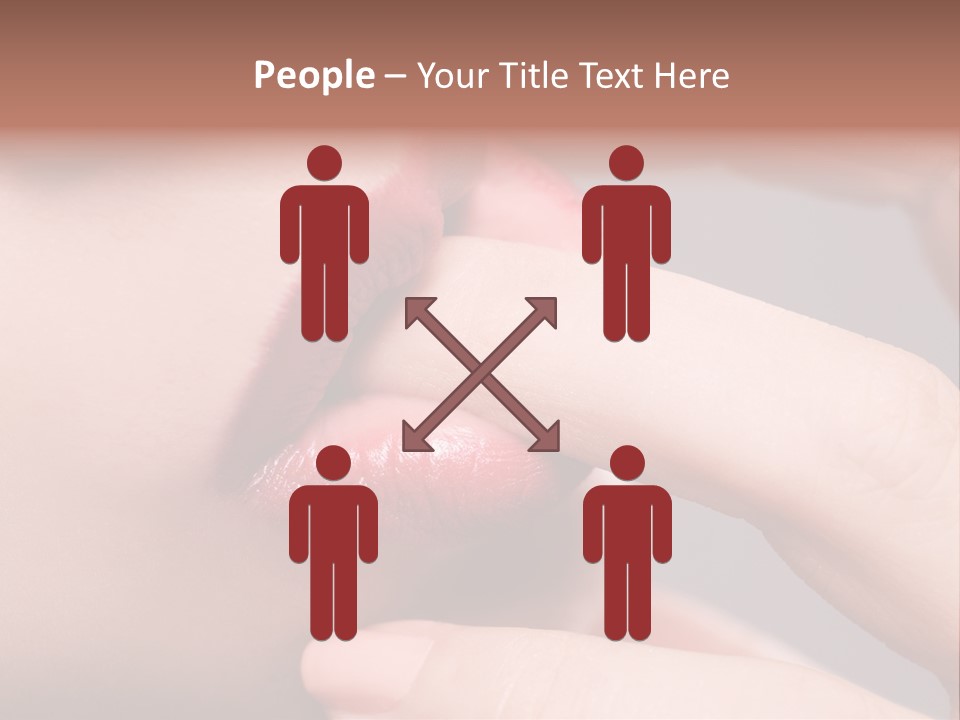 Lips Voluptuous Studio PowerPoint Template