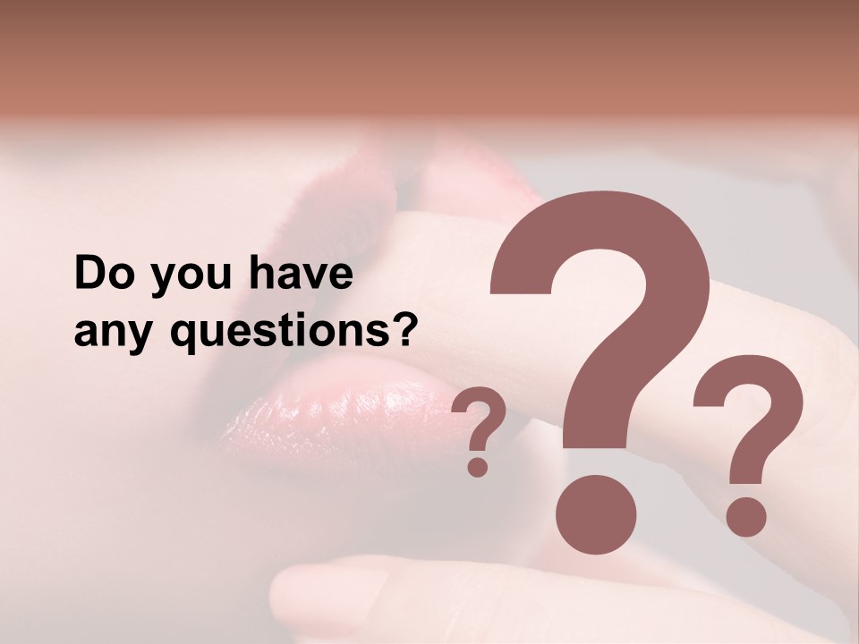 Lips Voluptuous Studio PowerPoint Template