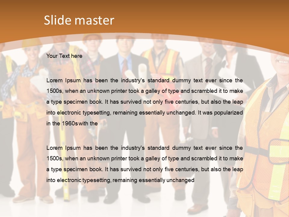 Construction PowerPoint Template