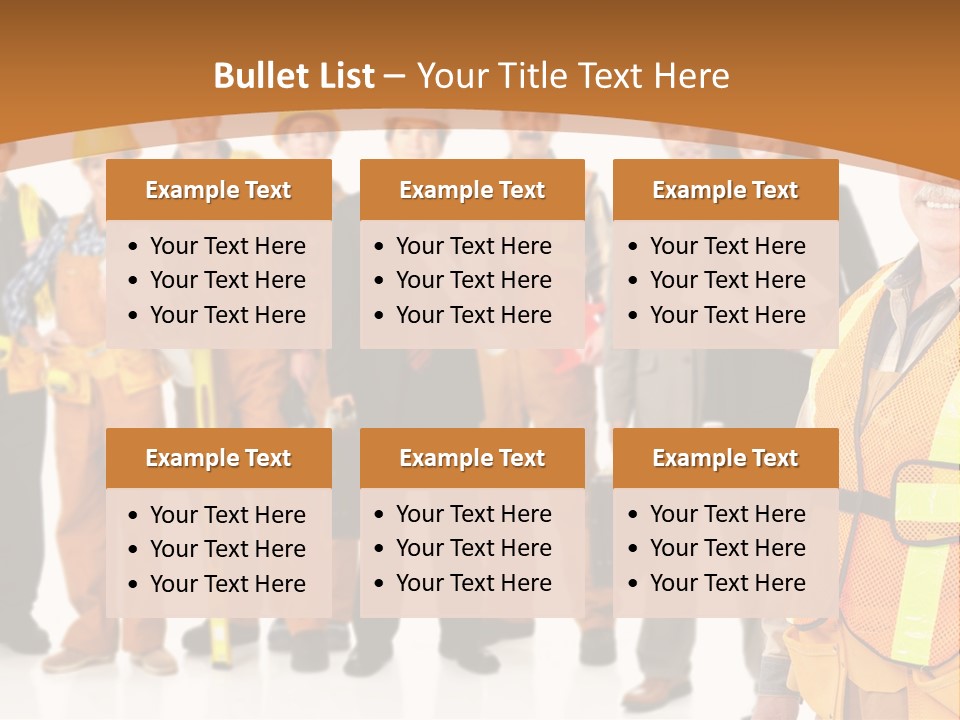 Construction PowerPoint Template