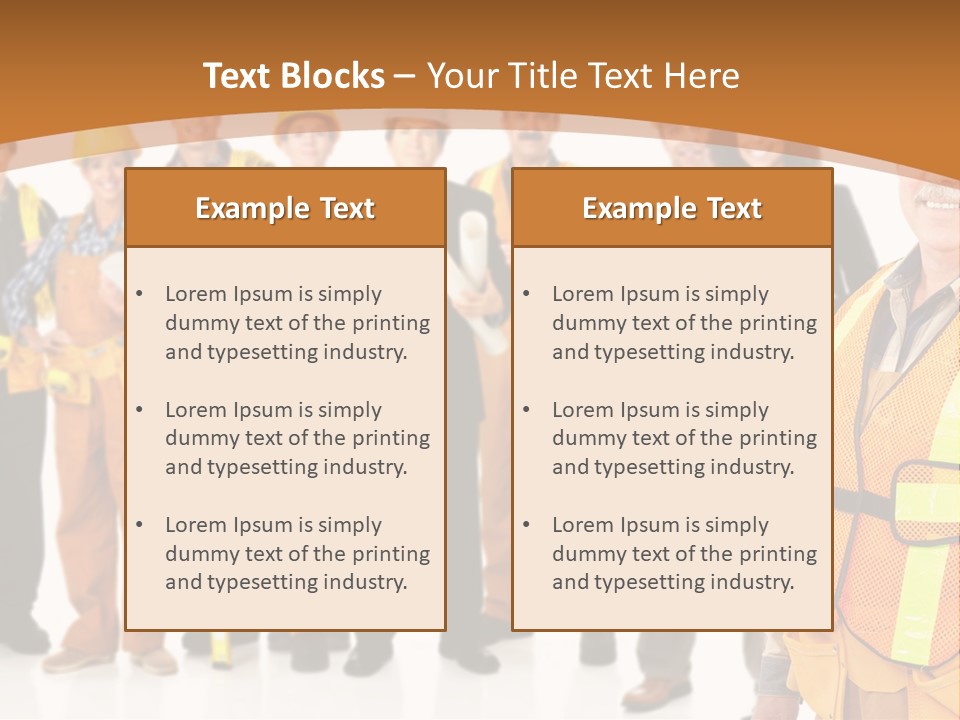 Construction PowerPoint Template