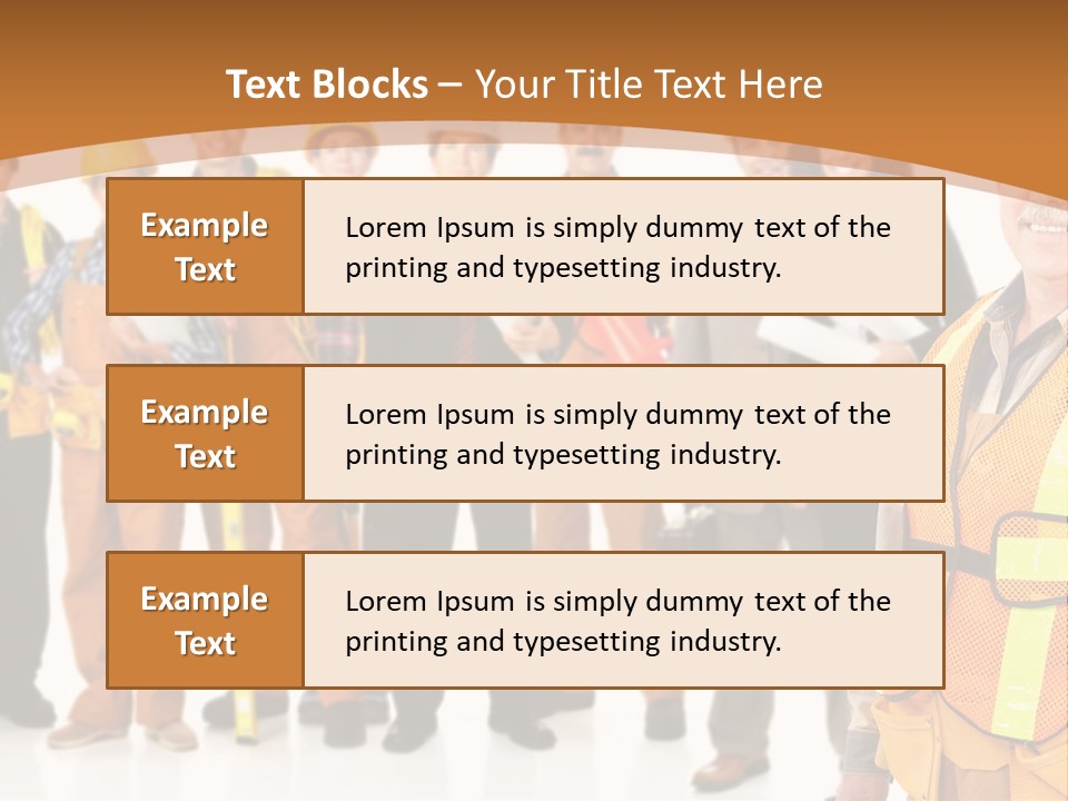 Construction PowerPoint Template