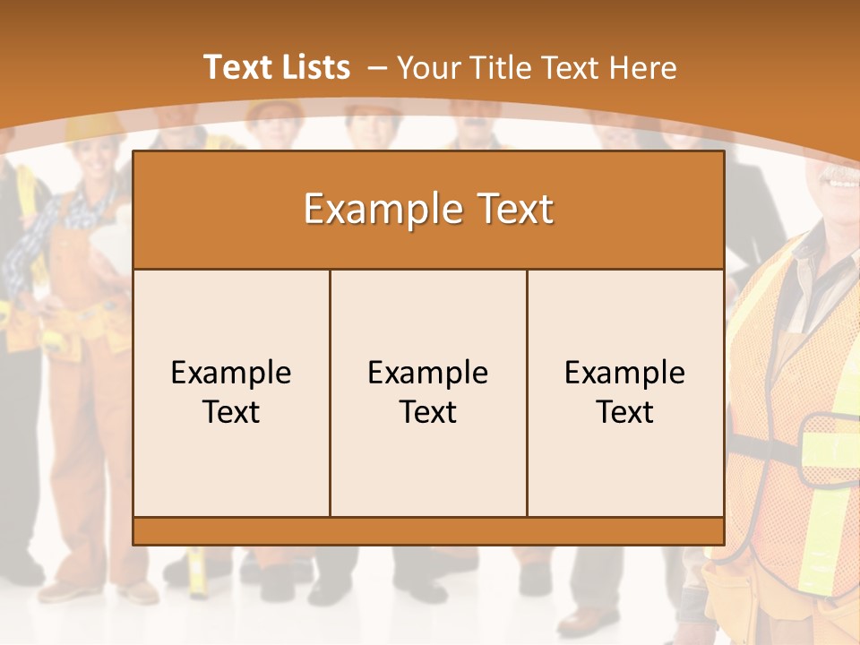 Construction PowerPoint Template