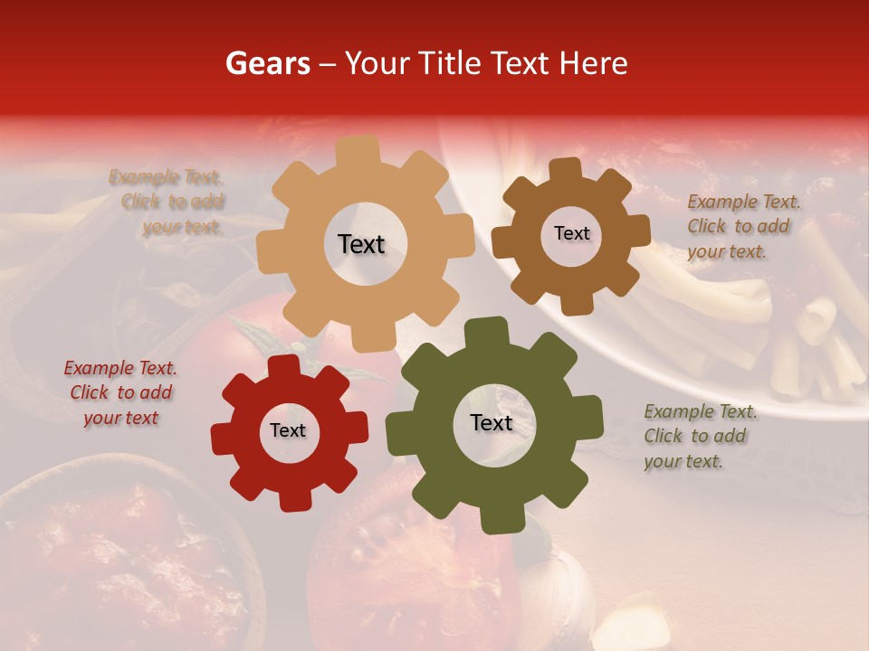 Wordpress Recipes Theme PowerPoint Template
