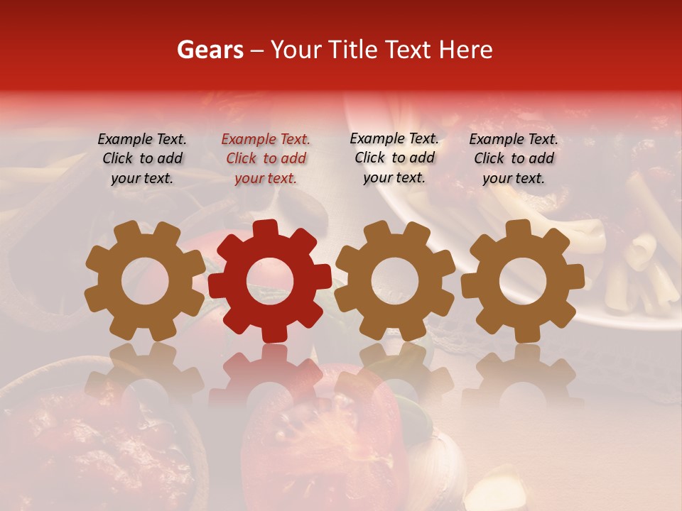 Wordpress Recipes Theme PowerPoint Template