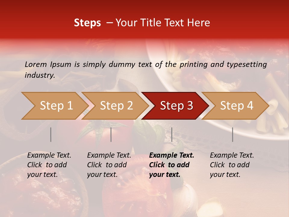 Wordpress Recipes Theme PowerPoint Template