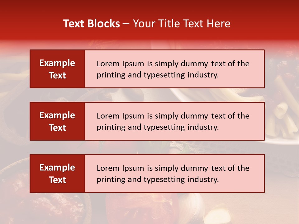 Wordpress Recipes Theme PowerPoint Template