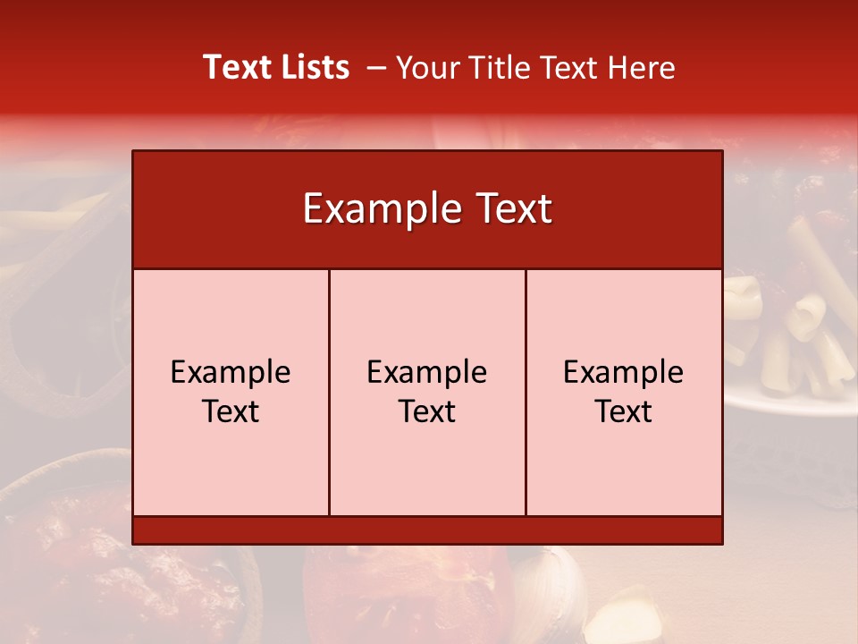 Wordpress Recipes Theme PowerPoint Template
