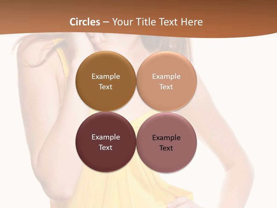 Style Portrait Lifestyle PowerPoint Template