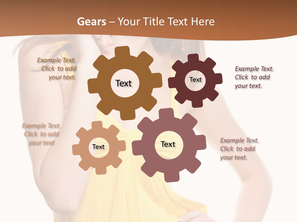 Style Portrait Lifestyle PowerPoint Template