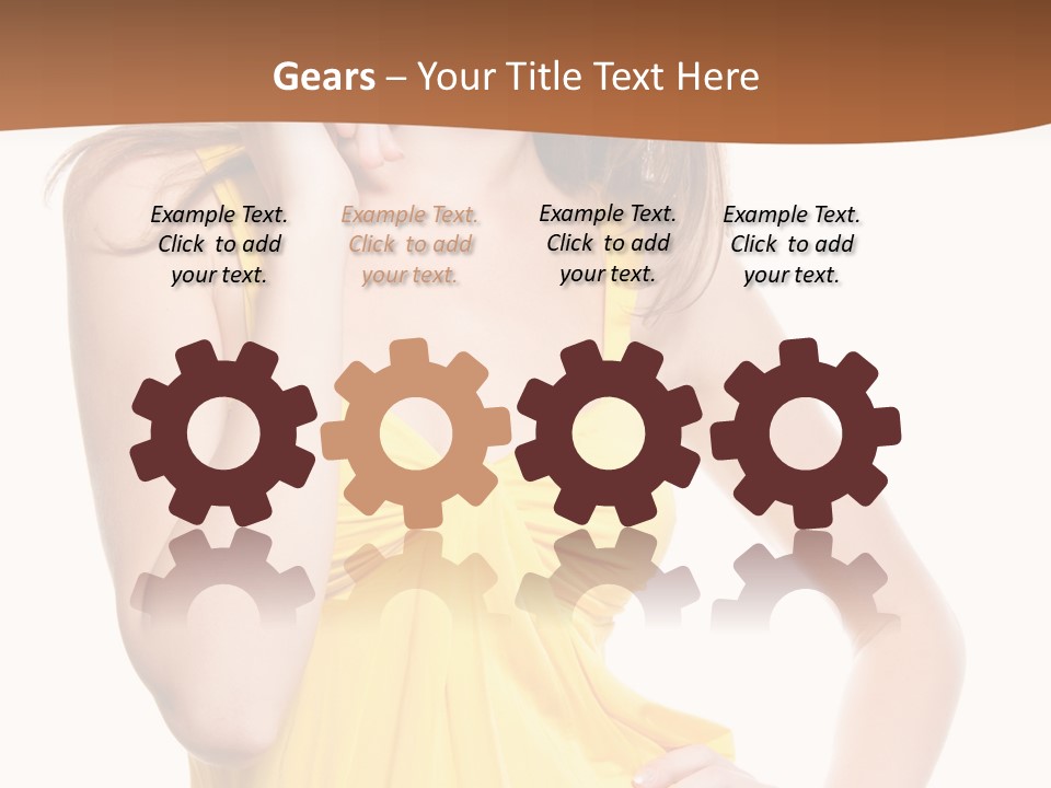 Style Portrait Lifestyle PowerPoint Template