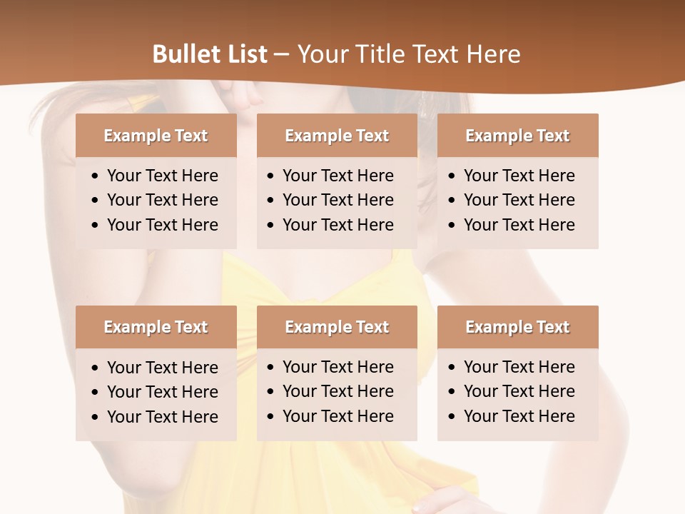 Style Portrait Lifestyle PowerPoint Template
