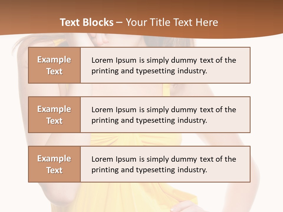 Style Portrait Lifestyle PowerPoint Template