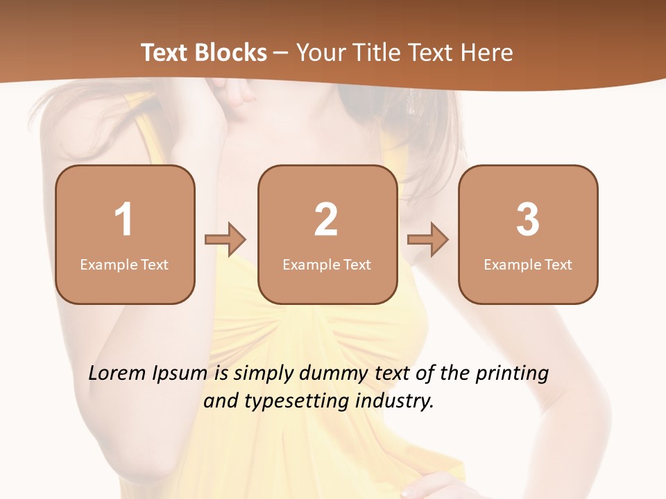 Style Portrait Lifestyle PowerPoint Template