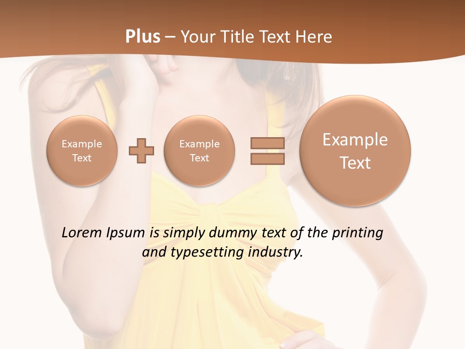 Style Portrait Lifestyle PowerPoint Template