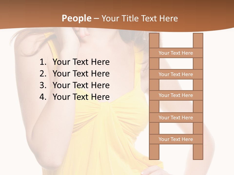 Style Portrait Lifestyle PowerPoint Template