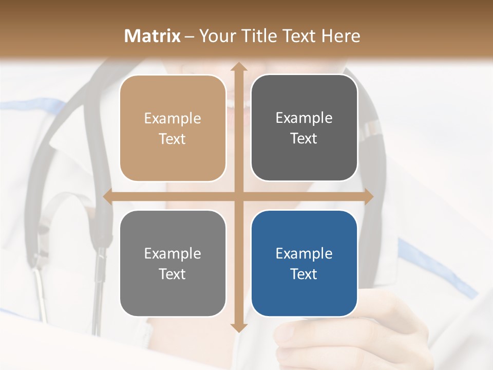 Occupation Single Hospital PowerPoint Template