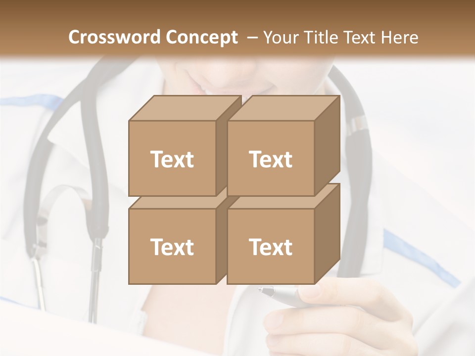 Occupation Single Hospital PowerPoint Template
