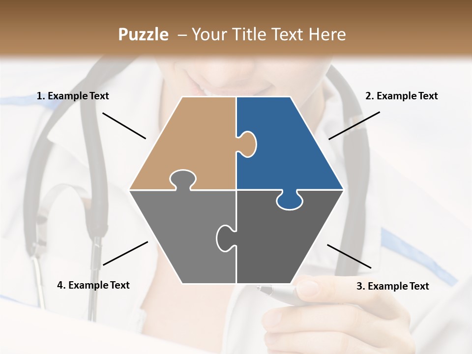 Occupation Single Hospital PowerPoint Template