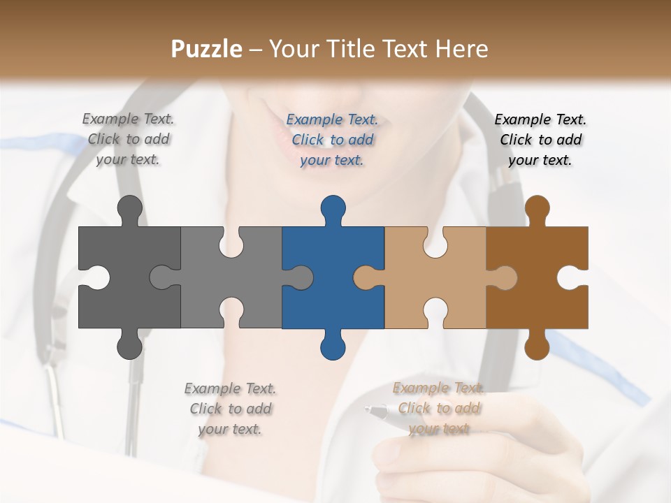 Occupation Single Hospital PowerPoint Template