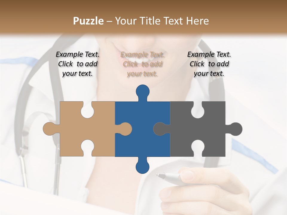 Occupation Single Hospital PowerPoint Template