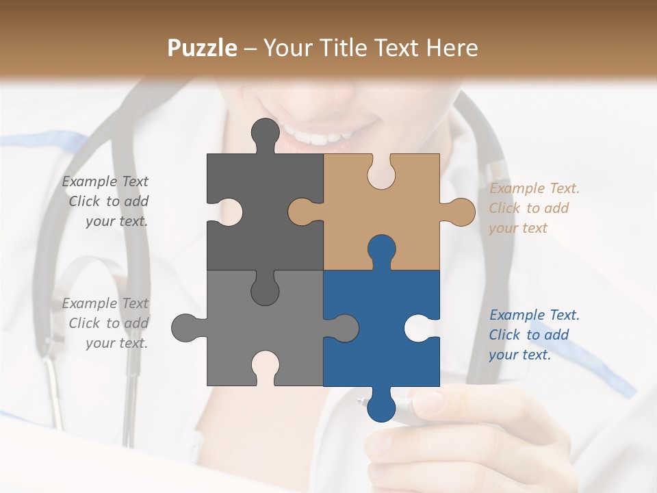 Occupation Single Hospital PowerPoint Template