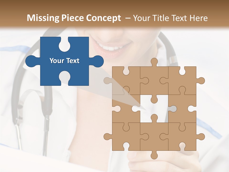 Occupation Single Hospital PowerPoint Template