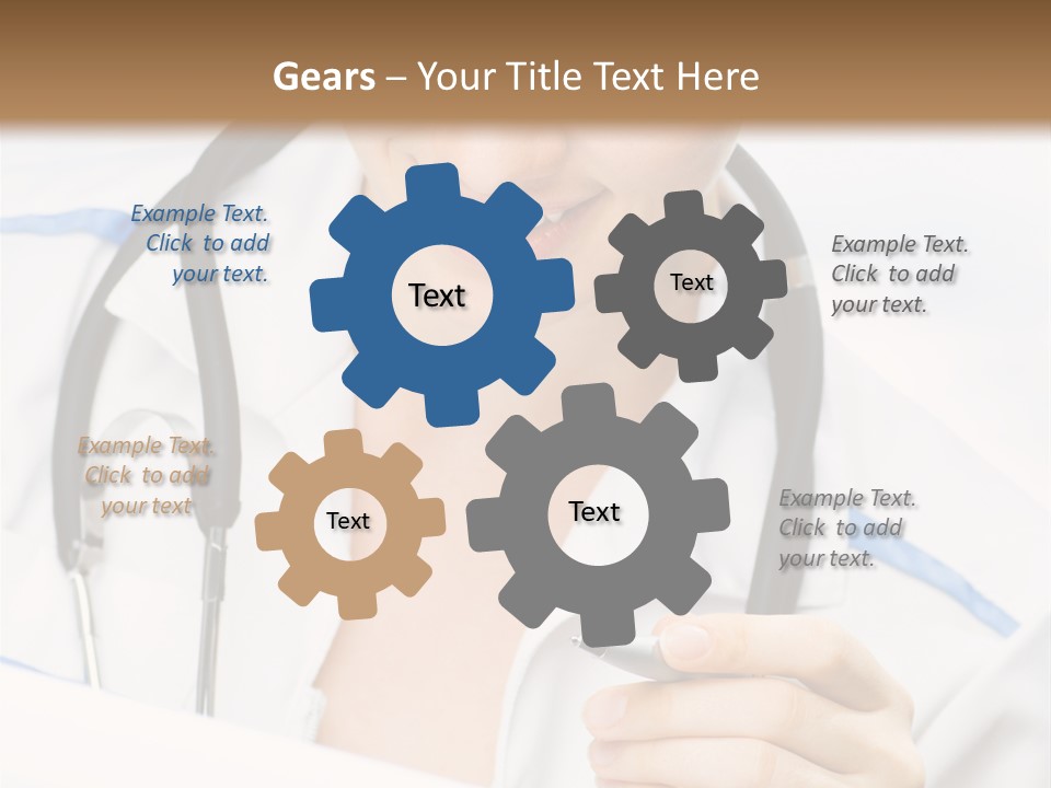 Occupation Single Hospital PowerPoint Template