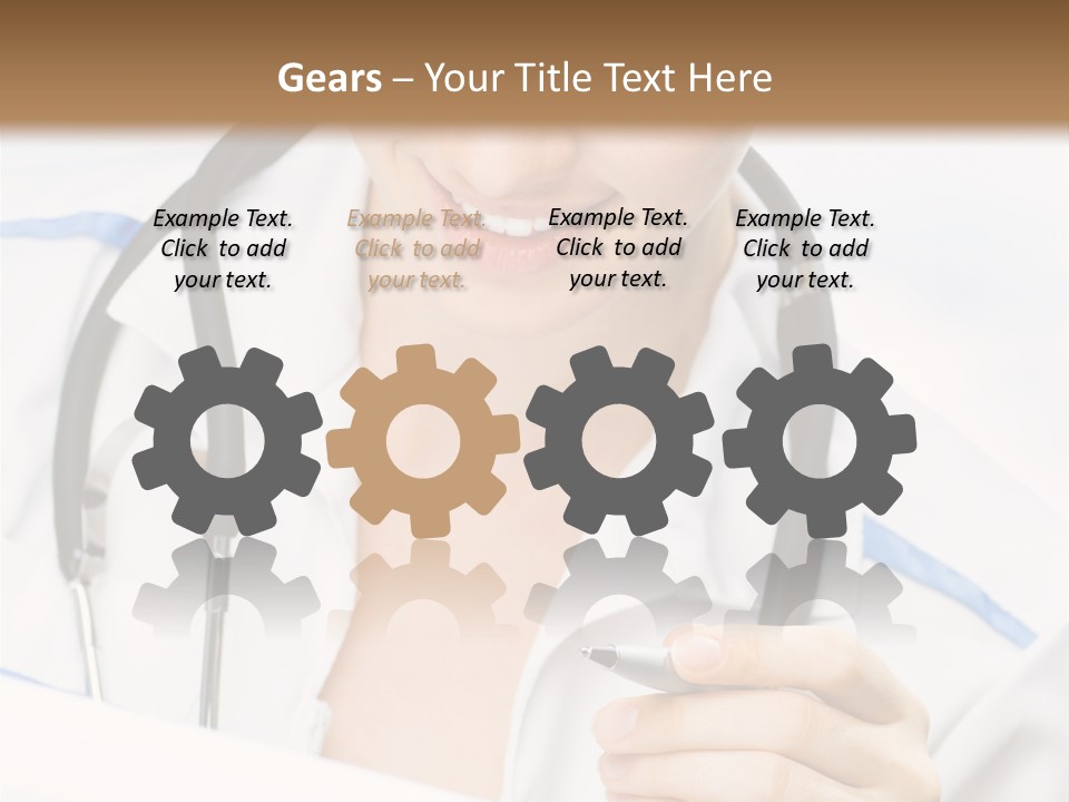 Occupation Single Hospital PowerPoint Template