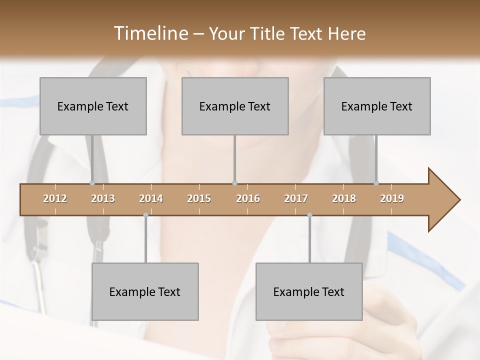 Occupation Single Hospital PowerPoint Template