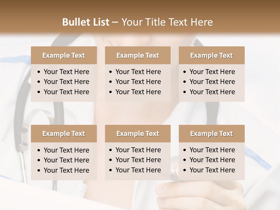 Occupation Single Hospital PowerPoint Template