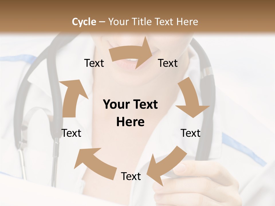 Occupation Single Hospital PowerPoint Template