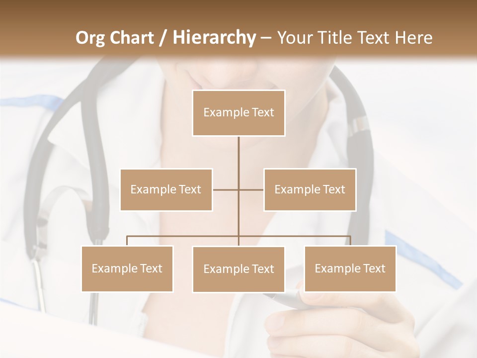 Occupation Single Hospital PowerPoint Template