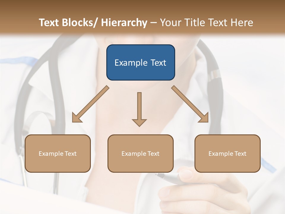 Occupation Single Hospital PowerPoint Template