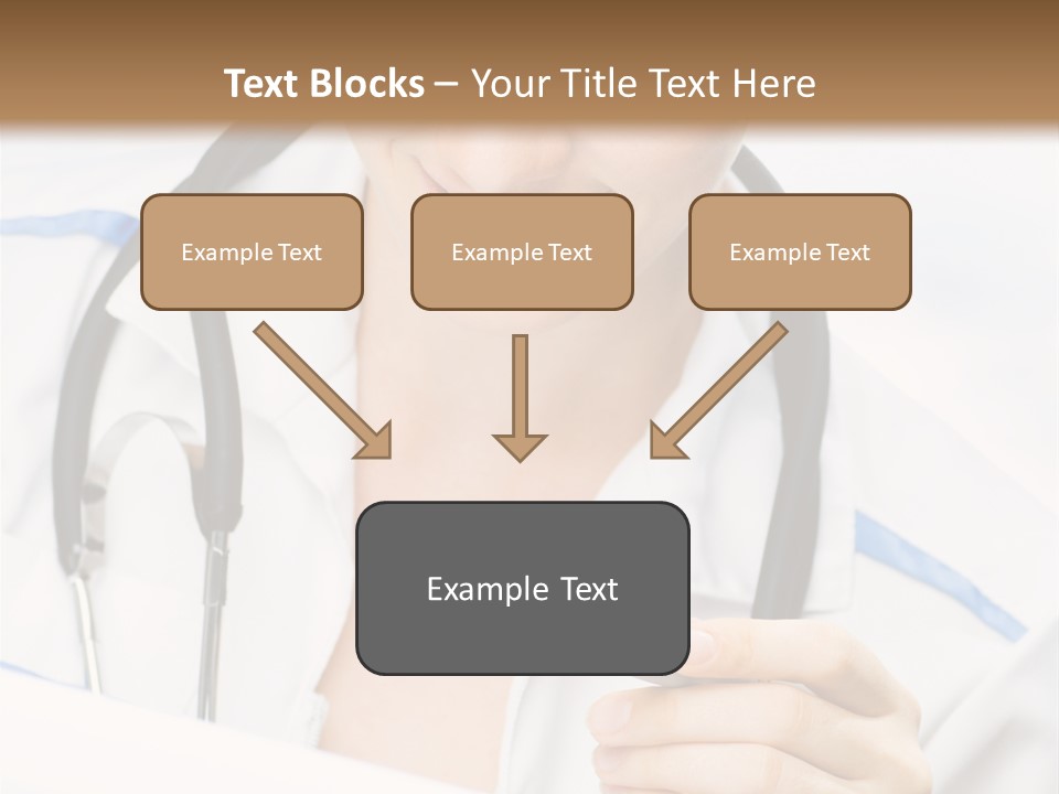 Occupation Single Hospital PowerPoint Template