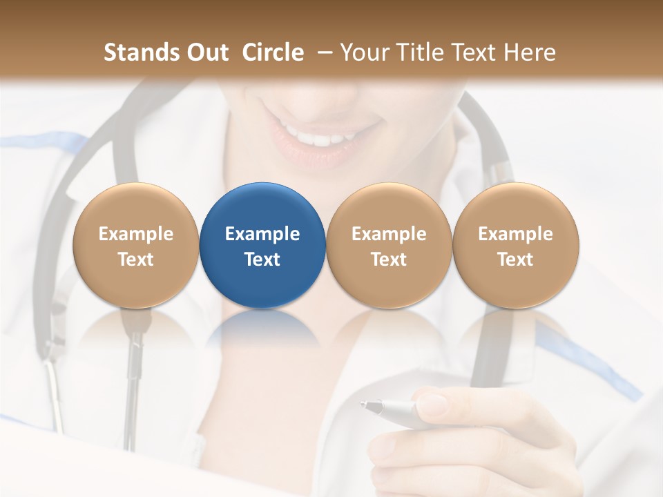 Occupation Single Hospital PowerPoint Template