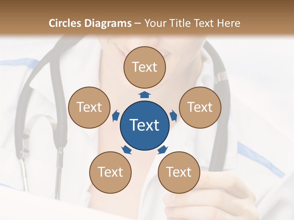 Occupation Single Hospital PowerPoint Template