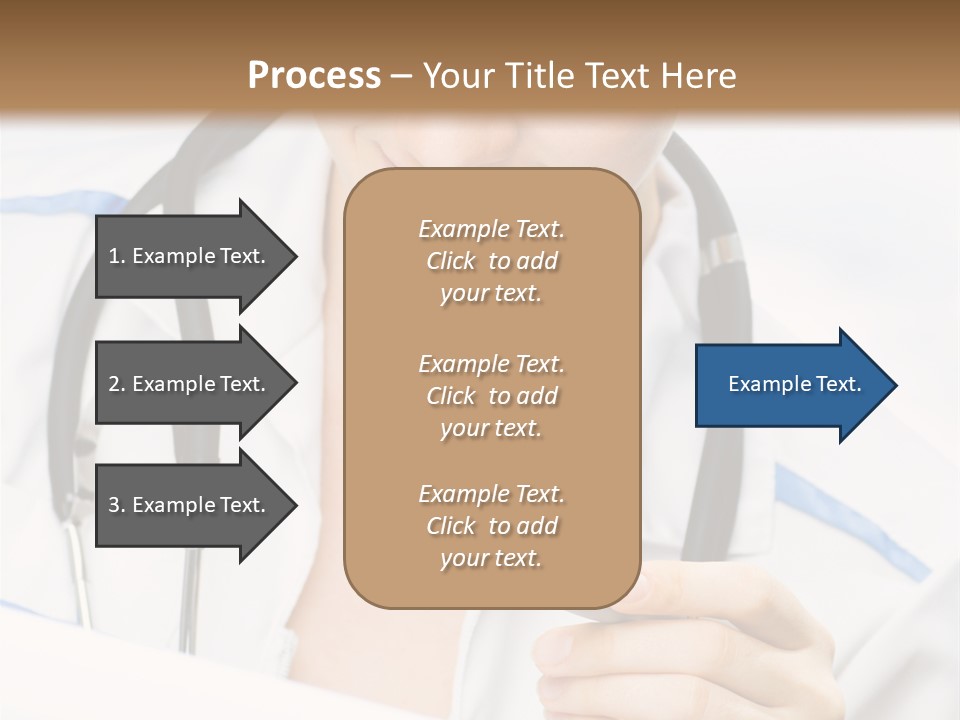 Occupation Single Hospital PowerPoint Template