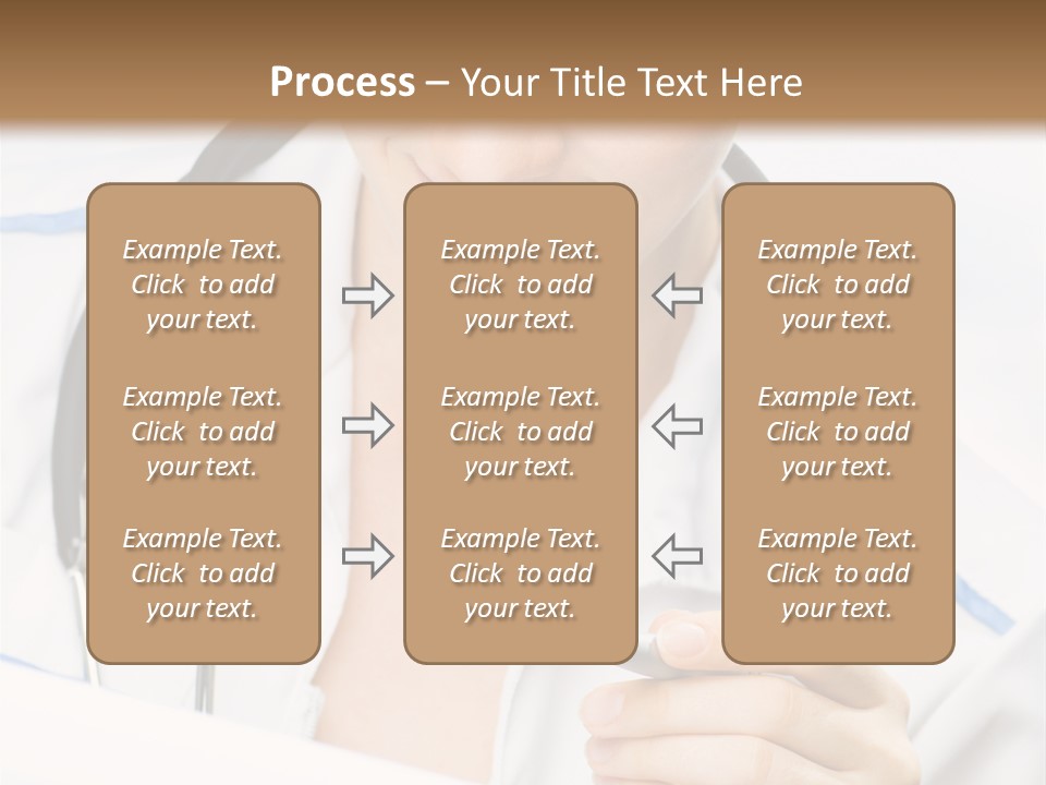 Occupation Single Hospital PowerPoint Template