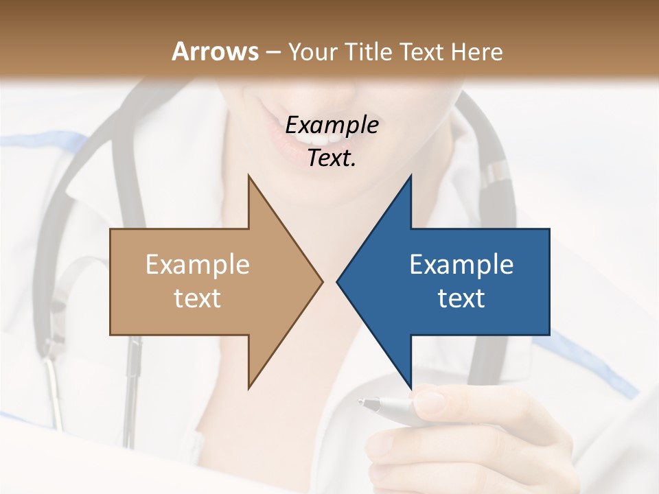 Occupation Single Hospital PowerPoint Template