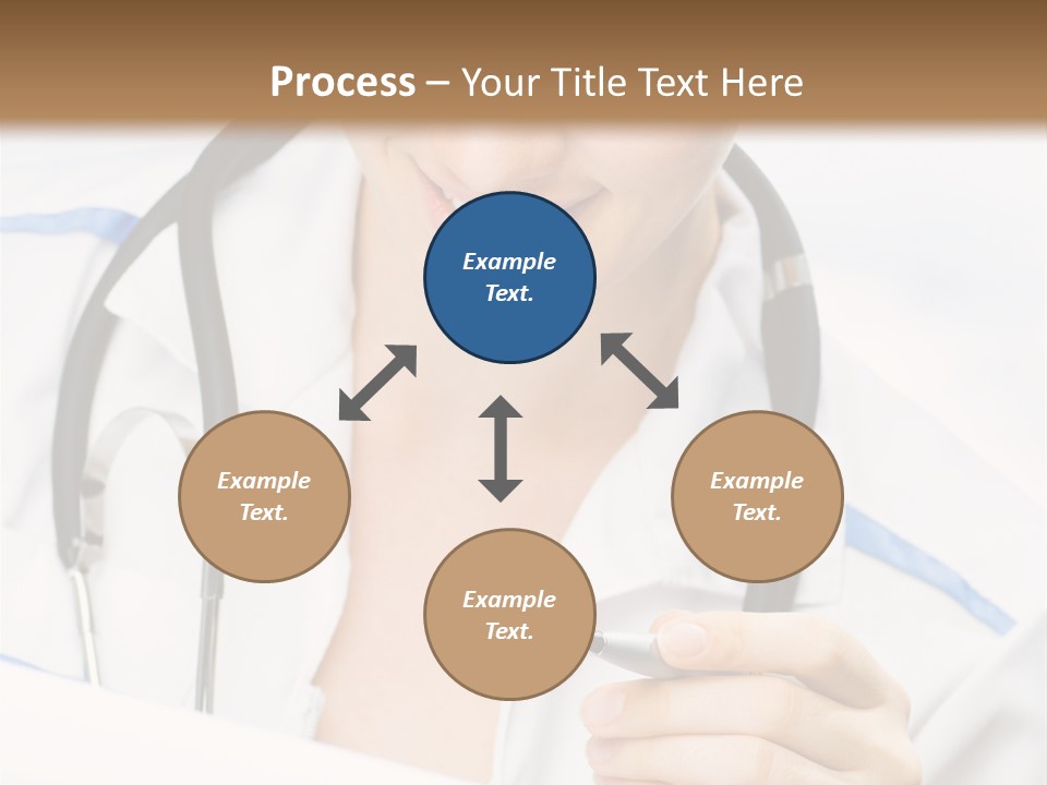 Occupation Single Hospital PowerPoint Template