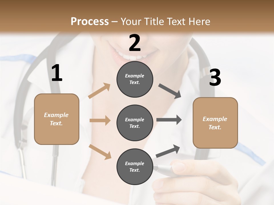 Occupation Single Hospital PowerPoint Template