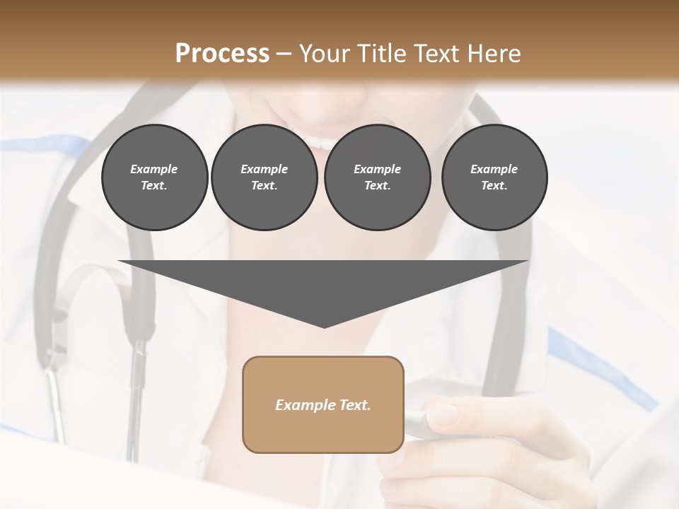 Occupation Single Hospital PowerPoint Template