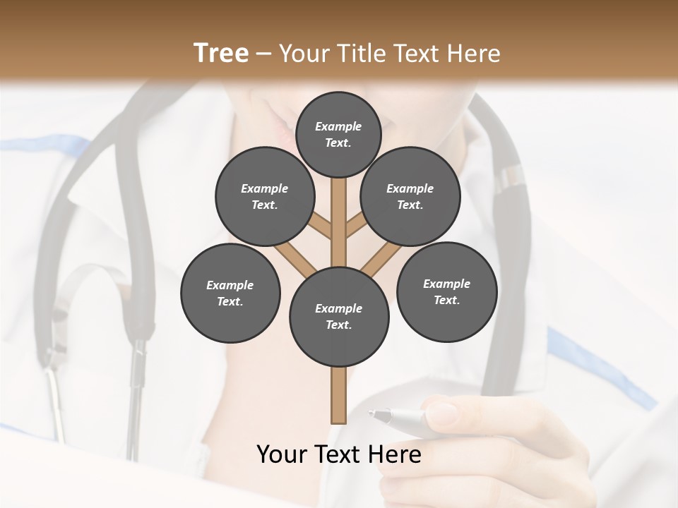 Occupation Single Hospital PowerPoint Template