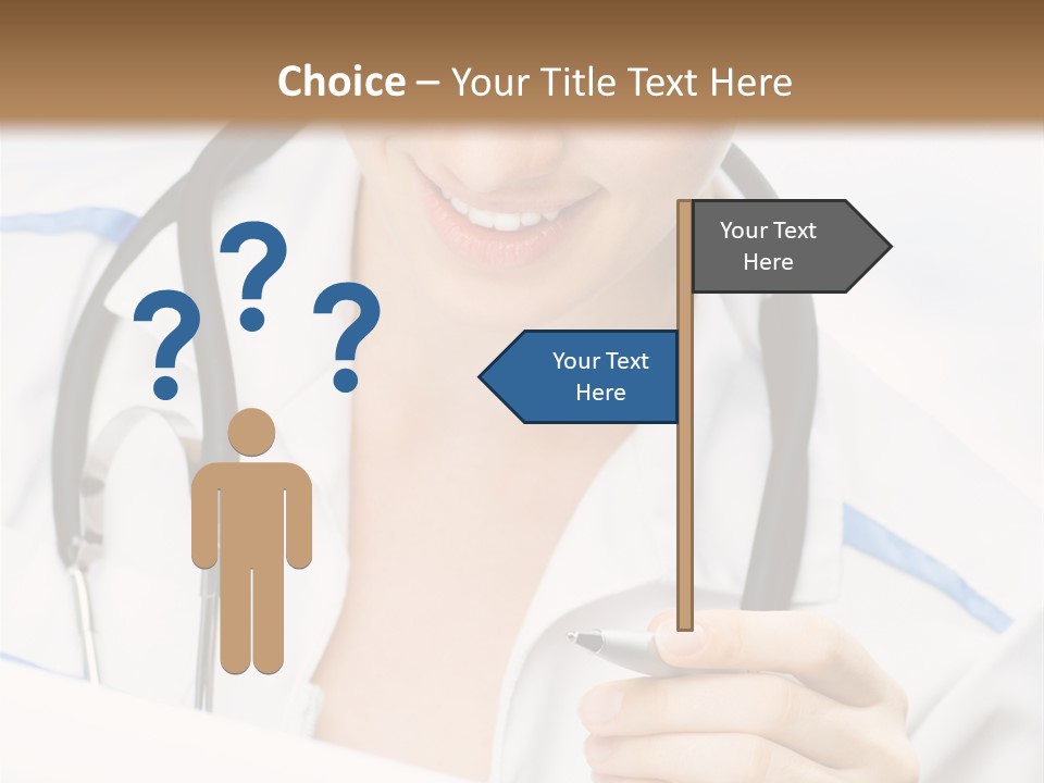 Occupation Single Hospital PowerPoint Template